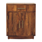 Milan Fluted Bedside Cabinet