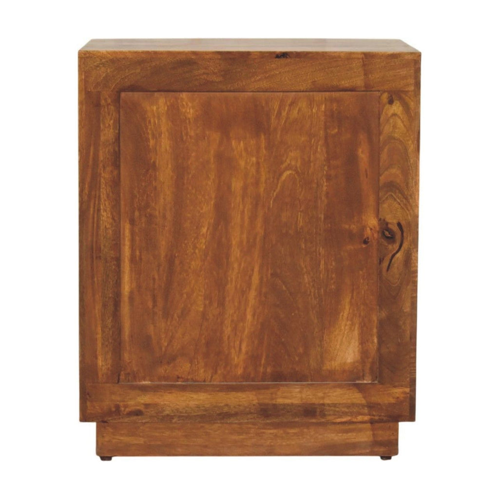 Milan Fluted Bedside Cabinet