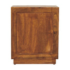Milan Fluted Bedside Cabinet