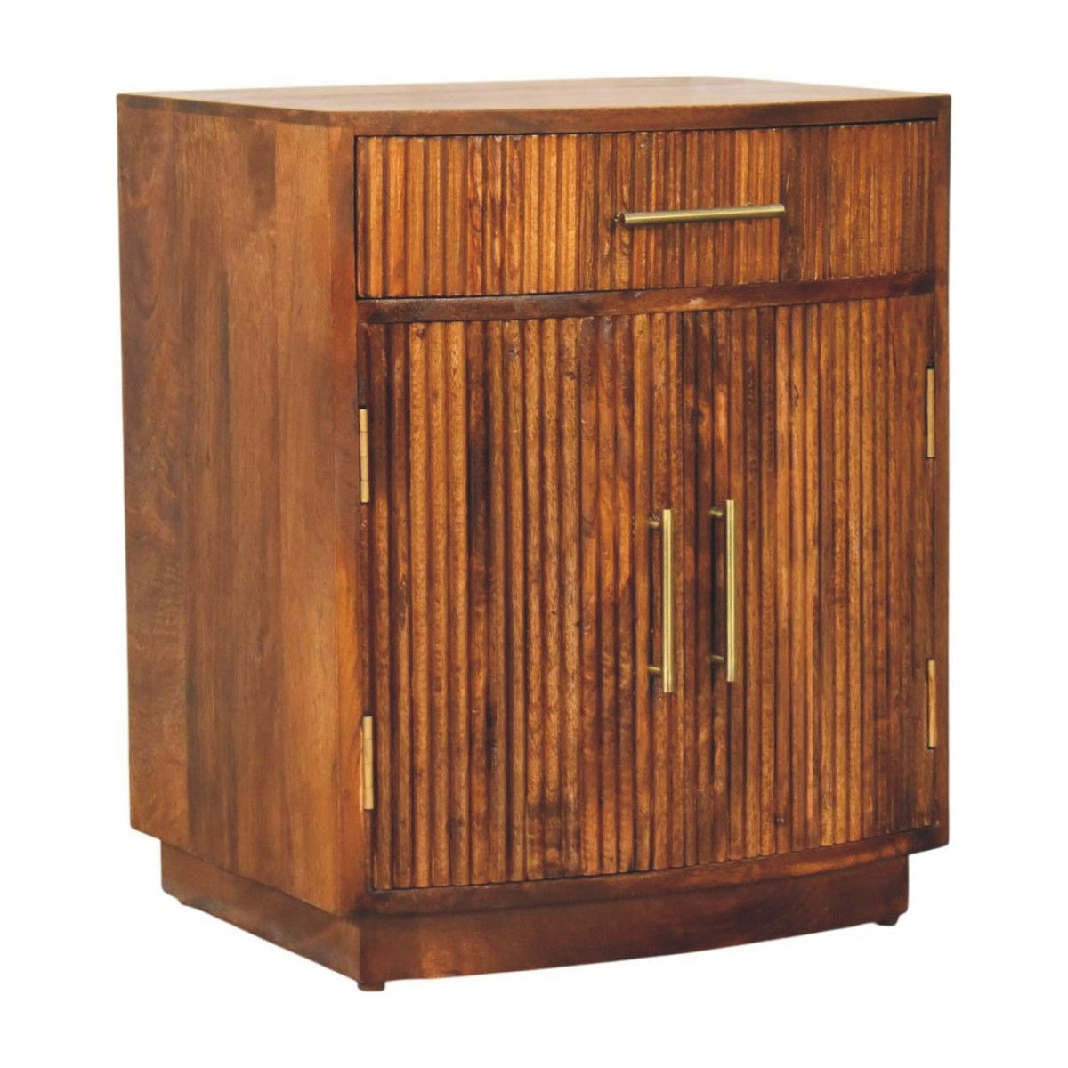 Milan Fluted Bedside Cabinet