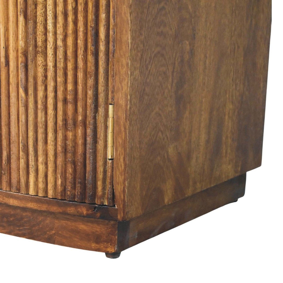 Milan Fluted Bedside Cabinet