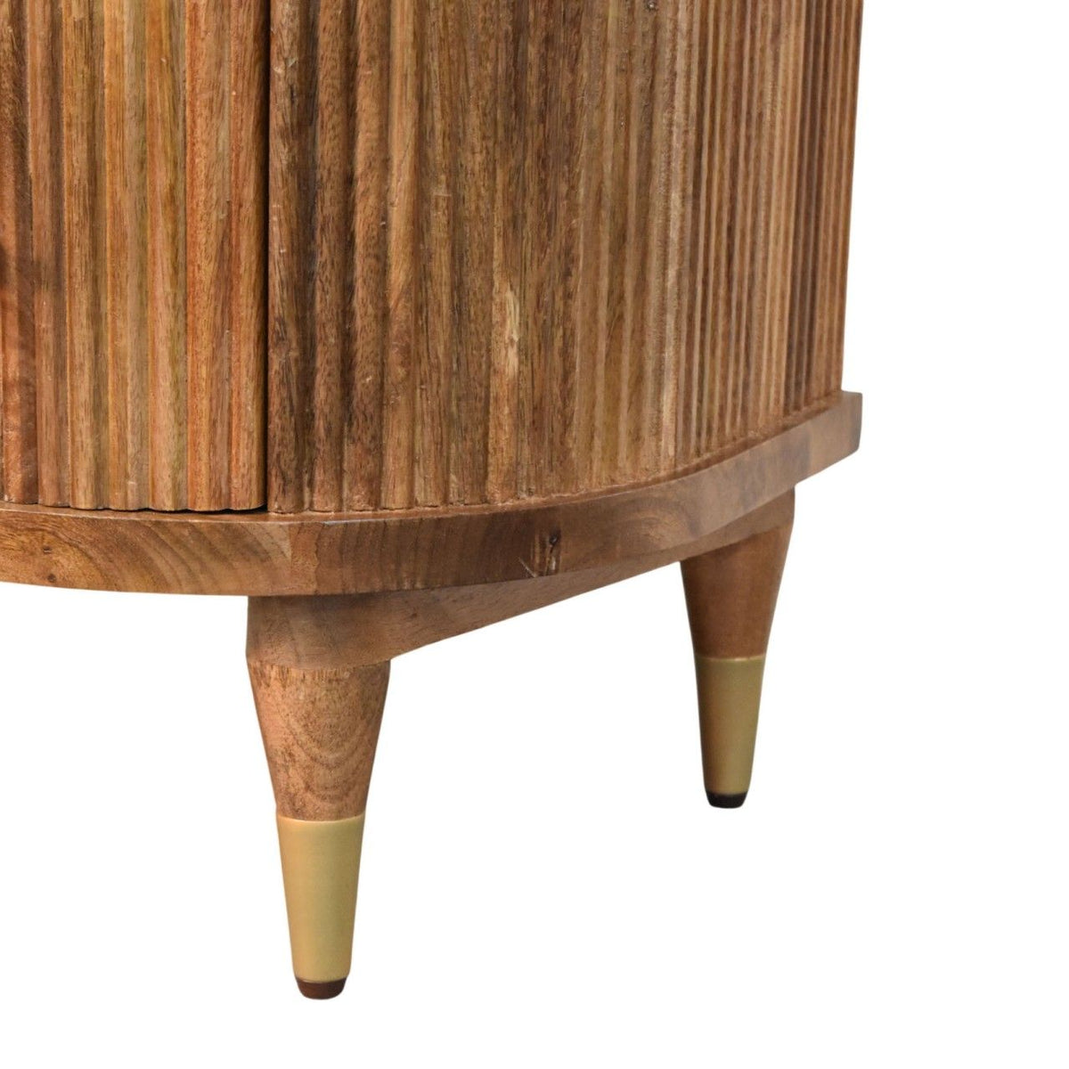 Curved 2 Drawer Bedside