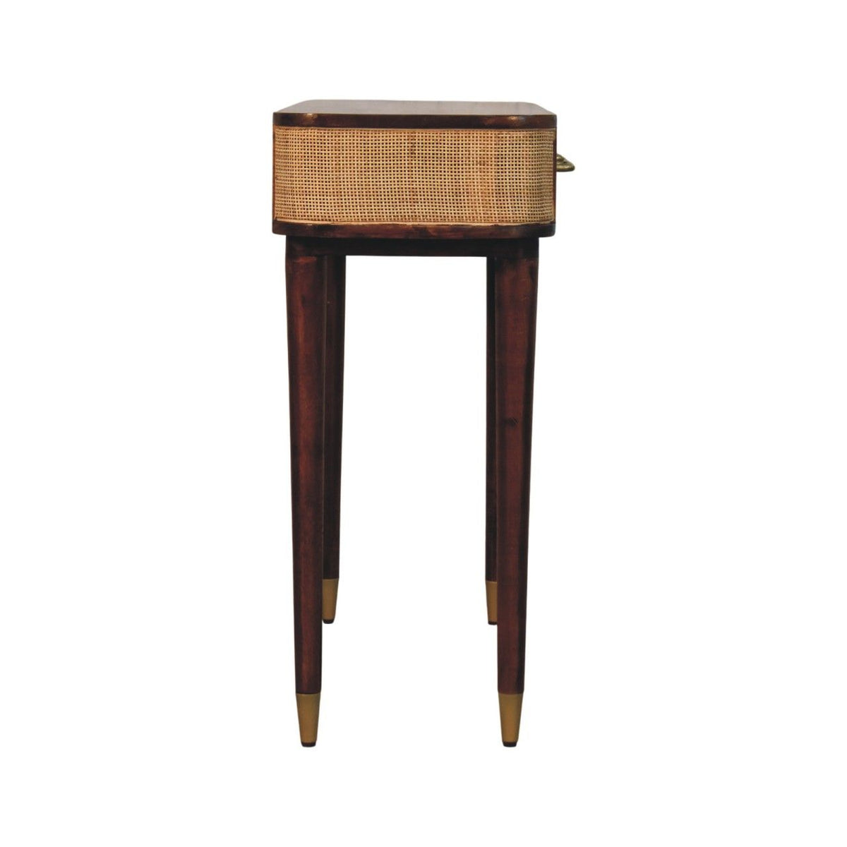 Belmont Cane Edge Console Table