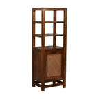 Chestnut Cane Door Display Unit