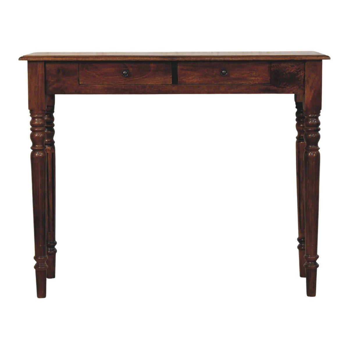 Heritage Turned-Leg Console Table