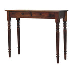Heritage Turned-Leg Console Table