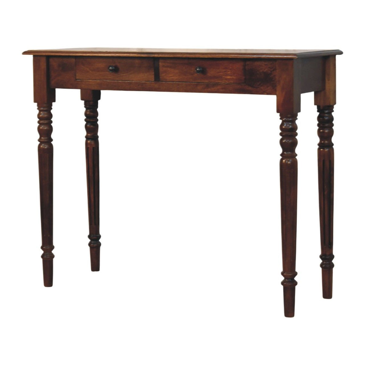 Heritage Turned-Leg Console Table