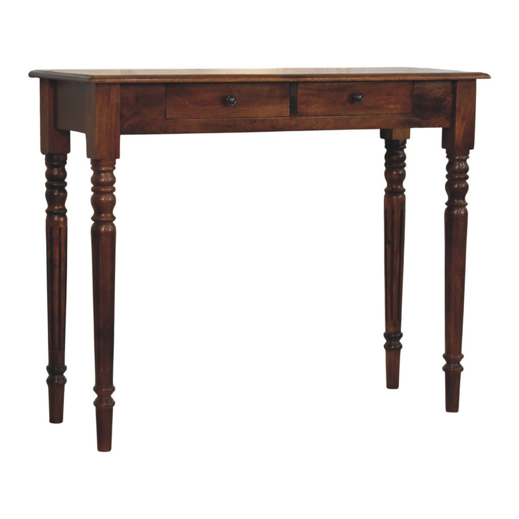 Heritage Turned-Leg Console Table