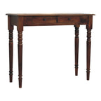 Heritage Turned-Leg Console Table