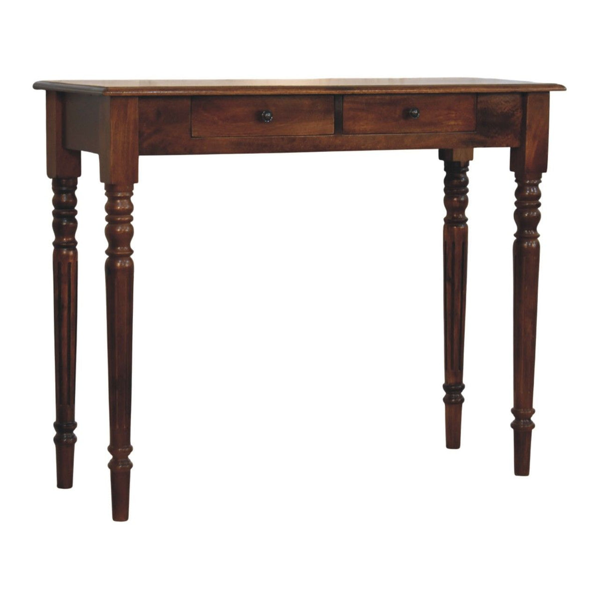 Heritage Turned-Leg Console Table