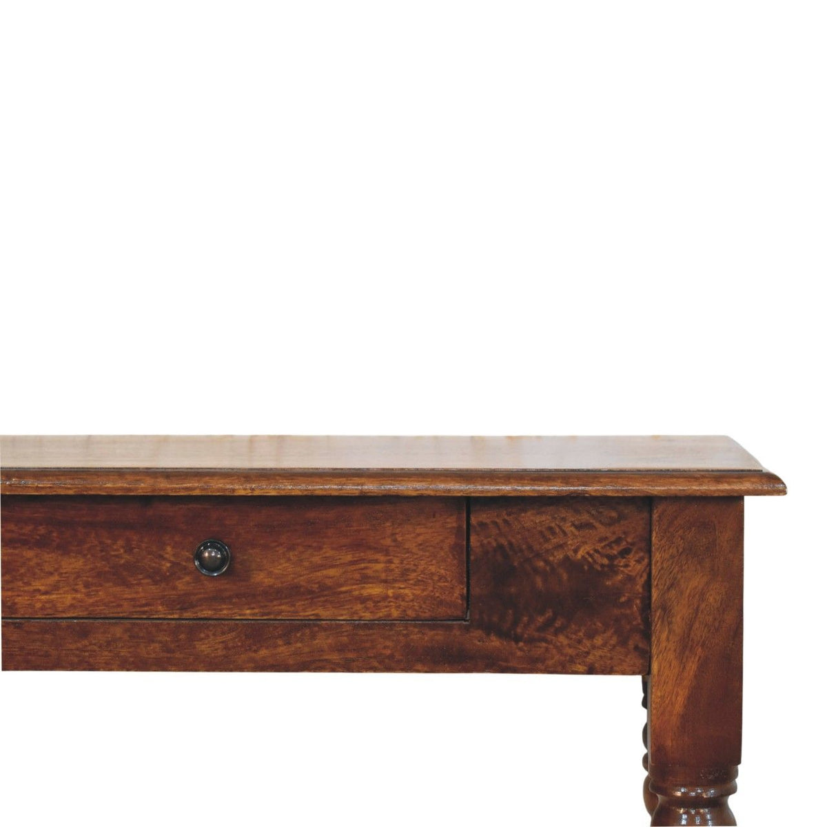 Heritage Turned-Leg Console Table