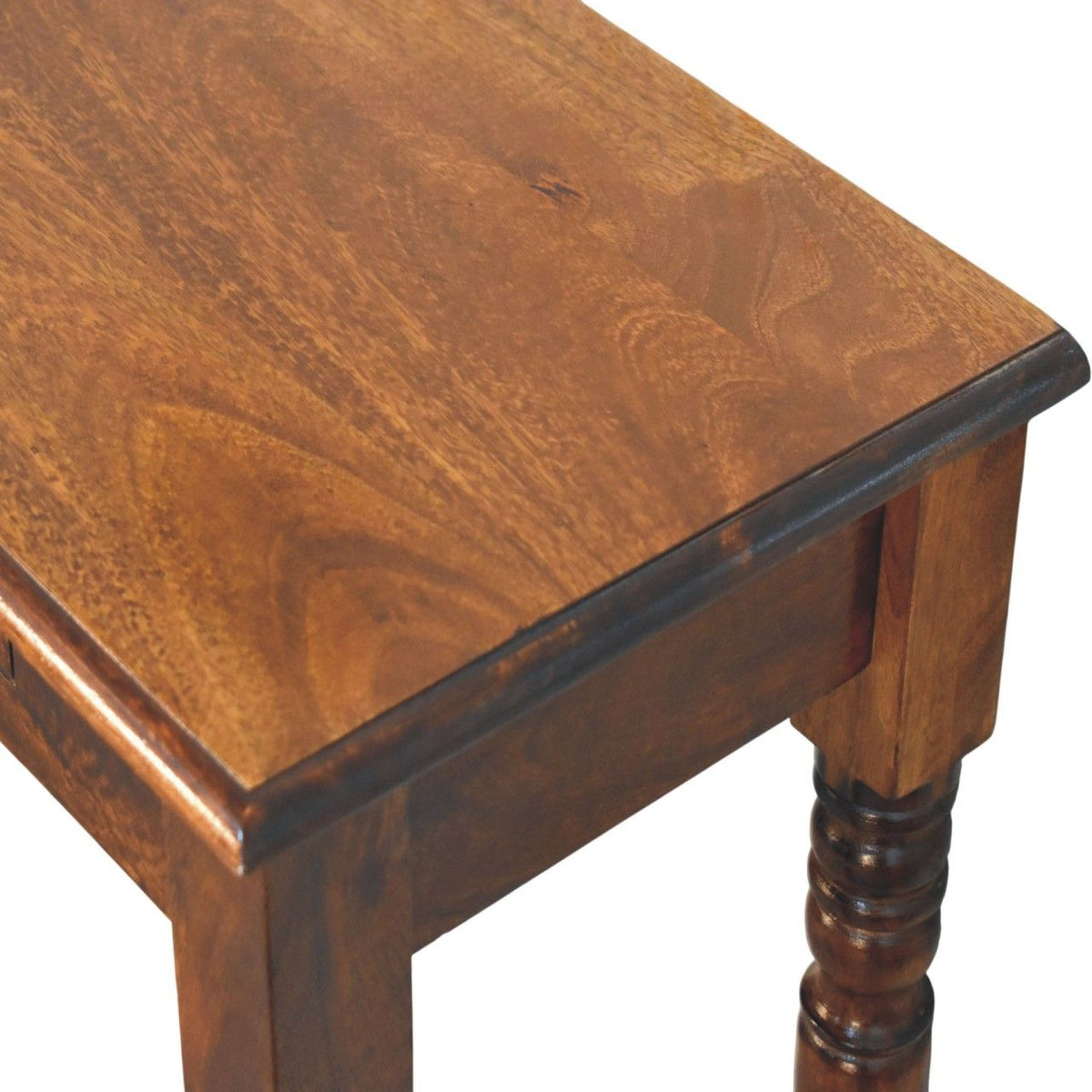 Heritage Turned-Leg Console Table