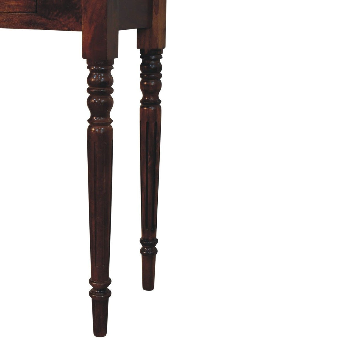 Heritage Turned-Leg Console Table
