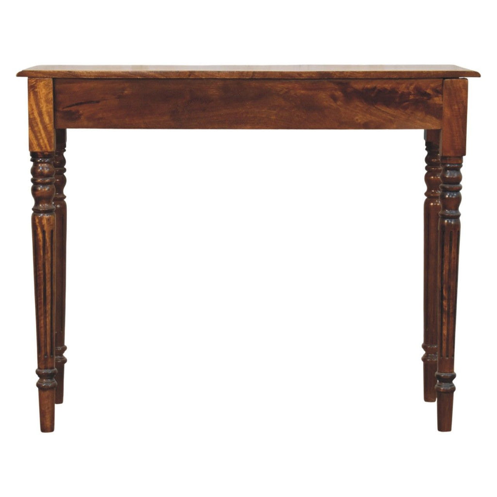 Heritage Turned-Leg Console Table