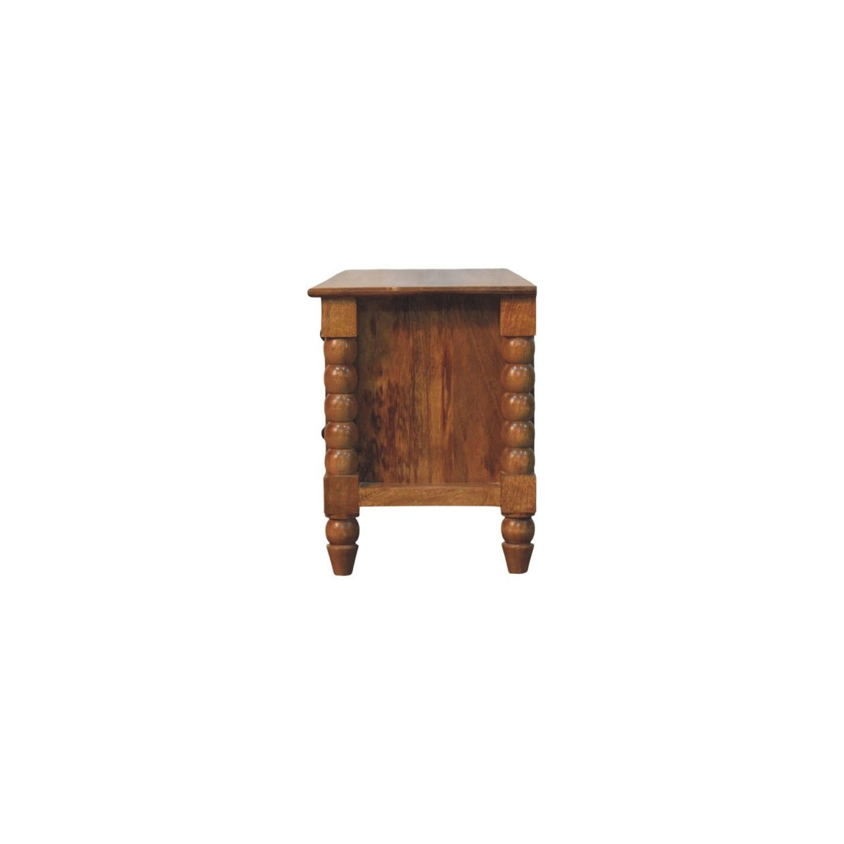 Amber Oak Spindle Media Unit
