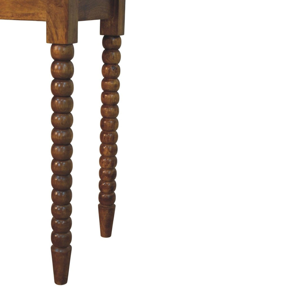 Amber Oak Spindle Dressing Table