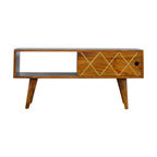 Pineapple Carve Sliding Media Unit