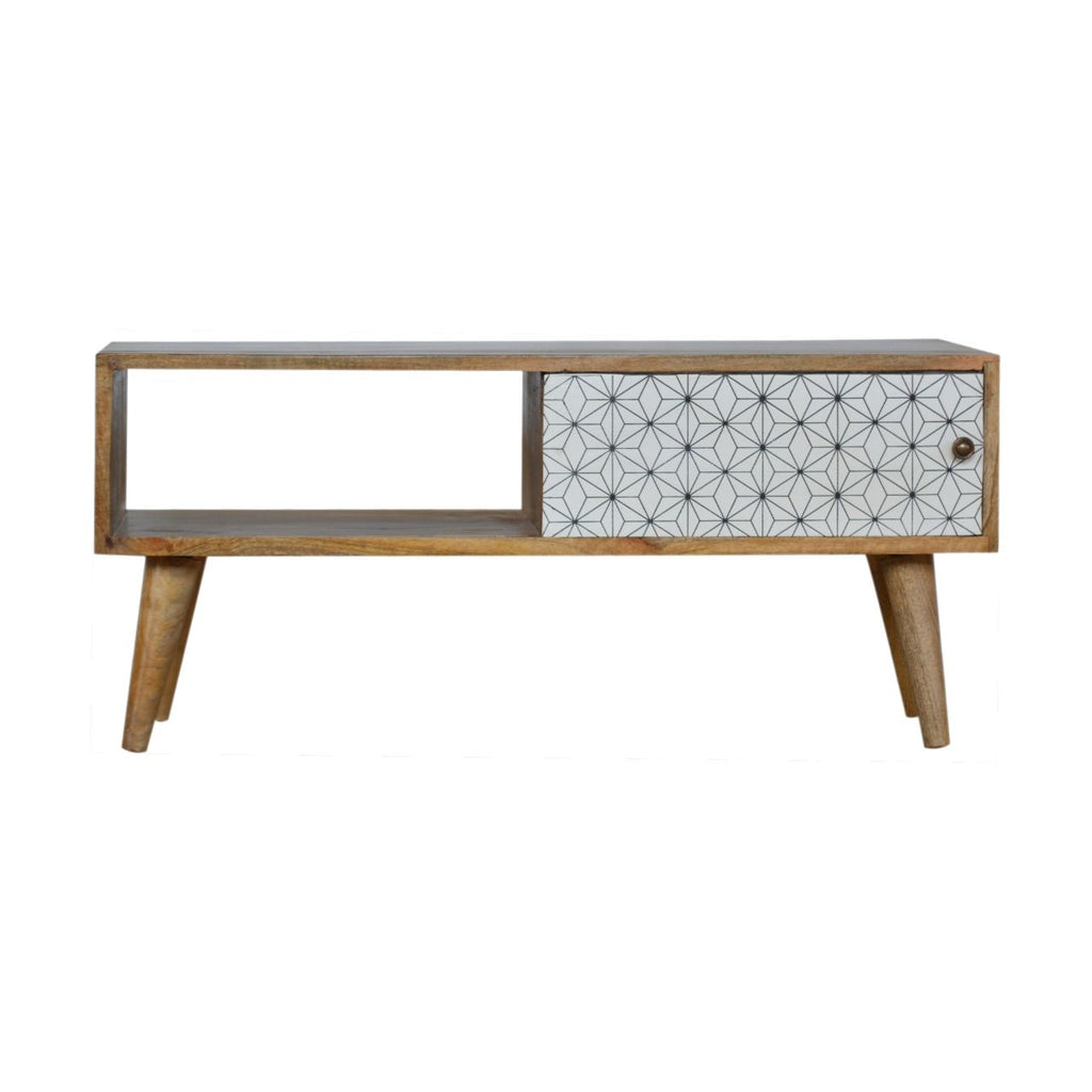 Pineapple Carve Sliding Media Unit