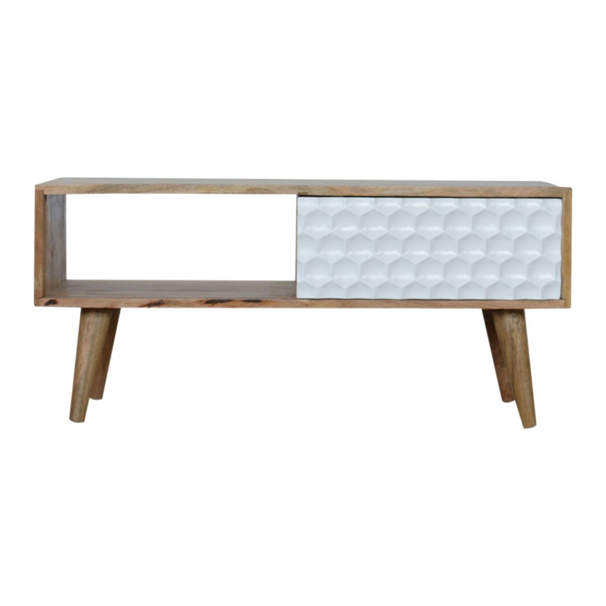 Pineapple Carve Sliding Media Unit