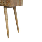 Cube Carved Writing Desk