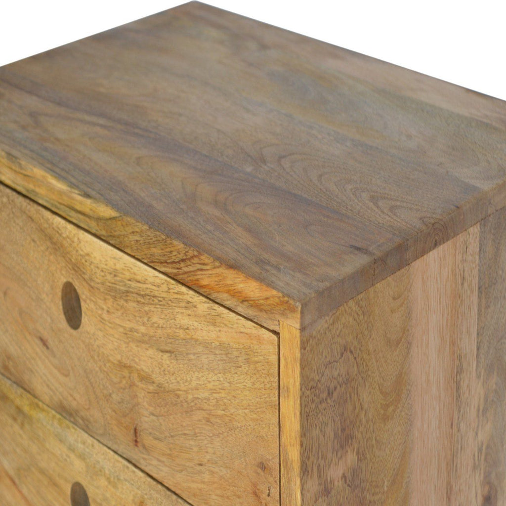 Oak-ish Wall Mounted Bedside