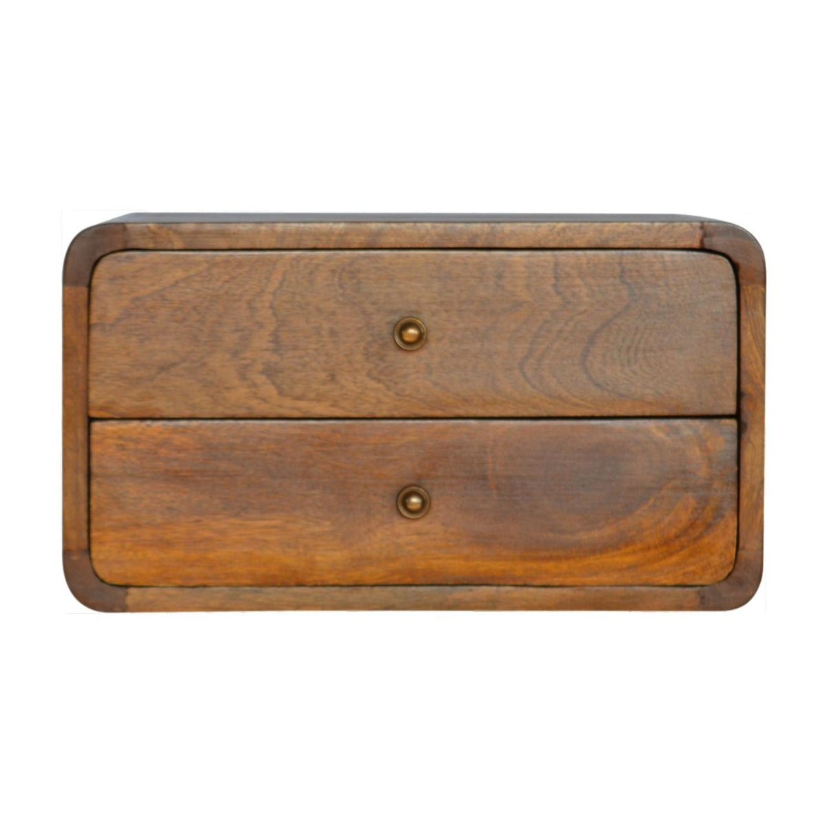 Oak-ish Wall Mounted Bedside