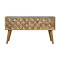 Oak-Tone Diamond Bench
