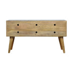 Oak-Tone Diamond Bench