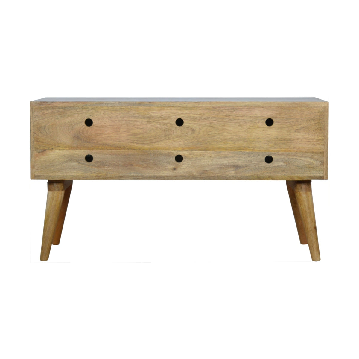 Oak-ish Diamond Bench