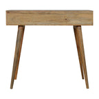 Tile Carved Open Slot Writing Desk