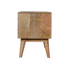 Assorted Oak-Tone Media Unit