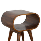 Chestnut Open Bedside Table