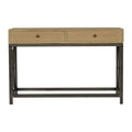 Chestnut Glass Shelf Coffee Table